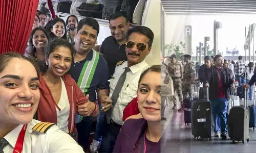 ಪಶ್ಚಿಮ ಏಶ್ಯಾ ಸಂಘರ್ಷ: ತನ್ನ ಮೊದಲ ಯಾನದಲ್ಲಿ ದುಬೈನಿಂದ 149 ಅತಂತ್ರ ಪ್ರಯಾಣಿಕರನ್ನು ದಿಲ್ಲಿಗೆ ಕರೆತಂದ ಏರ್ ಇಂಡಿಯಾ