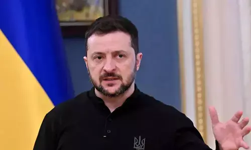 ಮಧ್ಯಪ್ರಾಚ್ಯ ಸಂಘರ್ಷ | ಖತರ್, ಯುಎಇ ನಾಯಕರೊಂದಿಗೆ ಝೆಲೆನ್ಸ್ಕಿ ಚರ್ಚೆ