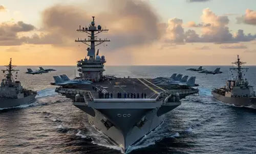 ಅಮೆರಿಕ ನೌಕಾಪಡೆ ತನ್ನ ಬಂದರು ಬಳಸುತ್ತಿದೆ ಎಂಬ ಆರೋಪ ತಳ್ಳಿಹಾಕಿದ ಭಾರತ