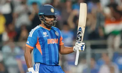 IND Vs ENG T20 ವಿಶ್ವಕಪ್ | ಮತ್ತೆ ಅಬ್ಬರಿಸಿದ ಸಂಜು; ಫೈನಲ್ ಟಿಕೆಟ್ ಗೆ ಇಂಗ್ಲೆಂಡ್ ಗೆ ಬೇಕು 254 ರನ್