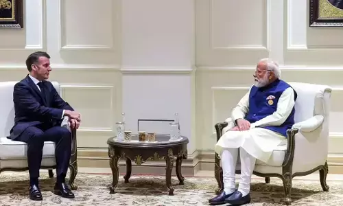 ಫ್ರಾನ್ಸ್ ಅಧ್ಯಕ್ಷ ಮ್ಯಾಕ್ರೊನ್ ಜೊತೆ ಪ್ರಧಾನಿ ಮೋದಿ ದೂರವಾಣಿ ಮಾತುಕತೆ; ಪಶ್ಚಿಮ ಏಶ್ಯ ಸಂಘರ್ಷದ ಬಗ್ಗೆ ಉಭಯ ನಾಯಕರ ಕಳವಳ