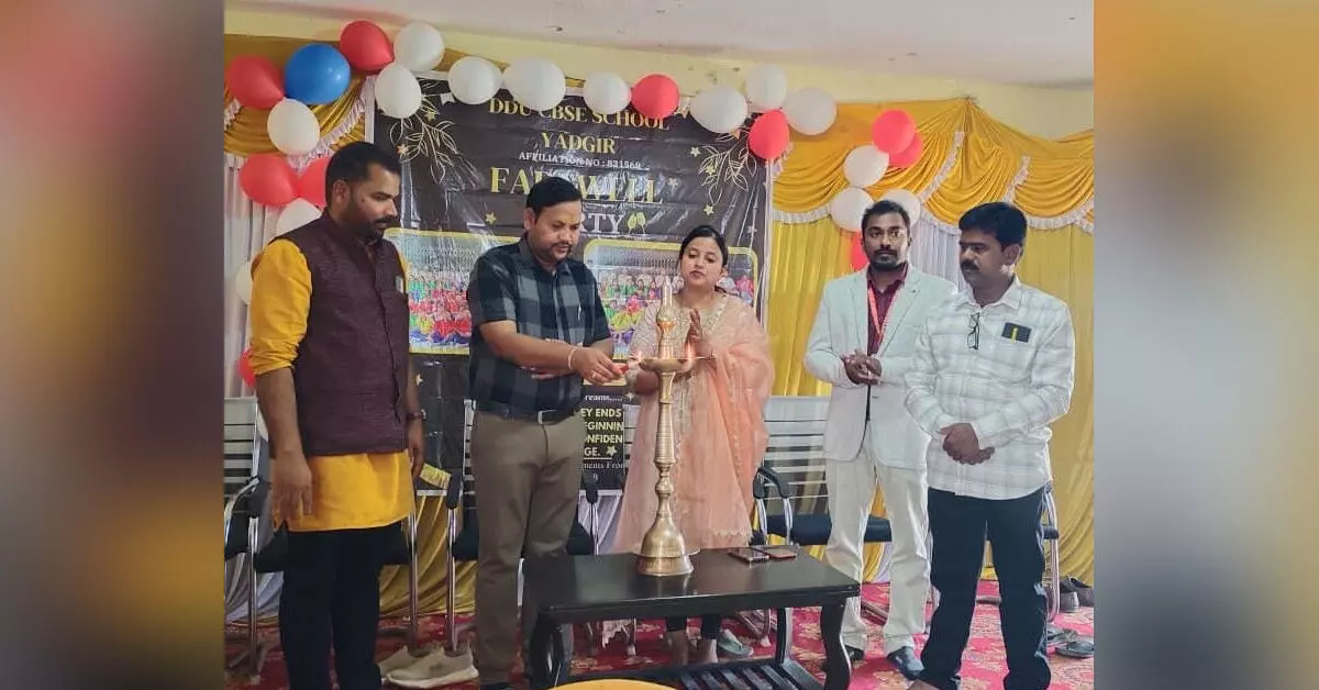 ಯಾದಗಿರಿ | ಡಿಡಿಯು ಸಿಬಿಎಸ್ಇ ಶಾಲೆಯಲ್ಲಿ ದಶಮ ತರಗತಿ ವಿದ್ಯಾರ್ಥಿಗಳಿಗೆ ಬೀಳ್ಕೊಡುಗೆ ಯಾದಗಿರಿ | ಡಿಡಿಯು ಸಿಬಿಎಸ್ಇ ಶಾಲೆಯಲ್ಲಿ ದಶಮ ತರಗತಿ ವಿದ್ಯಾರ್ಥಿಗಳಿಗೆ ಬೀಳ್ಕೊಡುಗೆ