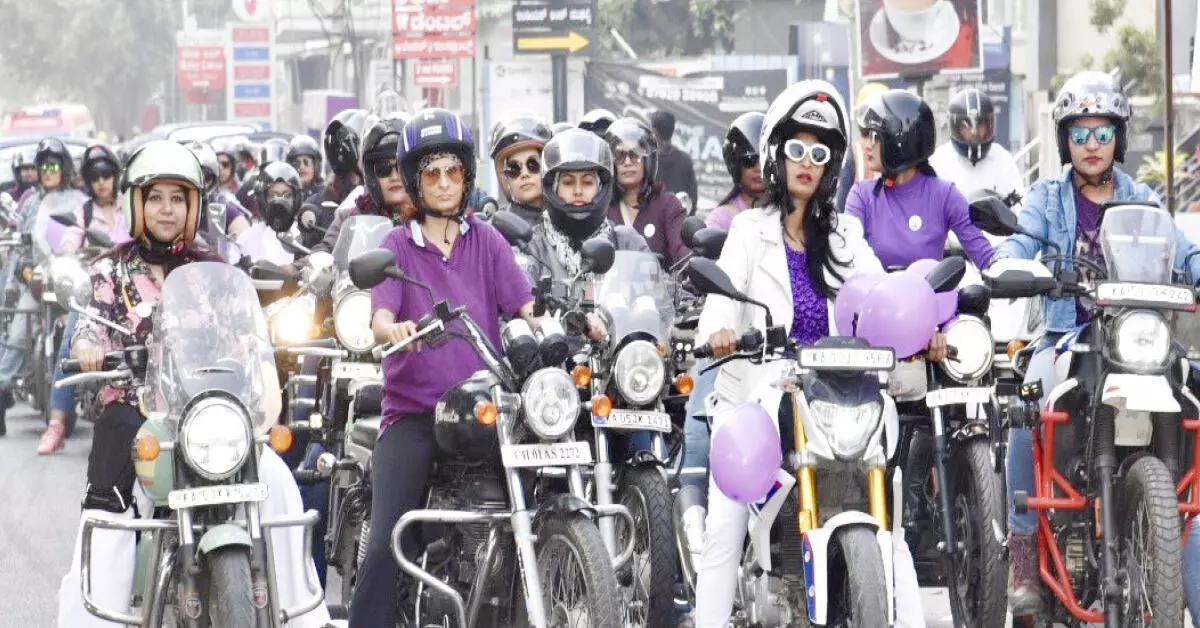 ಮಹಿಳಾ ದಿನಾಚರಣೆ ಪ್ರಯುಕ್ತ ‘ನಾರಿ ಶಕ್ತಿ ರೈಡ್ 2026’ ಮಹಿಳಾ ದಿನಾಚರಣೆ ಪ್ರಯುಕ್ತ ‘ನಾರಿ ಶಕ್ತಿ ರೈಡ್ 2026’