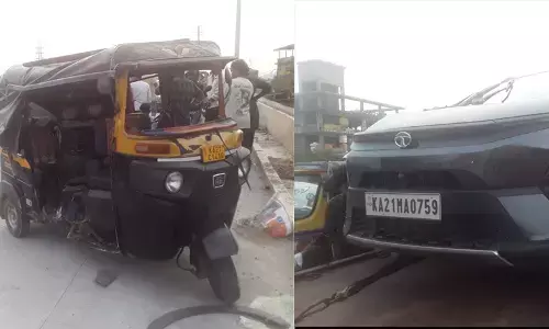 ಉಪ್ಪಿನಂಗಡಿ: ಕಾರು ಢಿಕ್ಕಿ; ಅಟೋ ಚಾಲಕ ಸಹಿತ ಐವರು ಮಕ್ಕಳಿಗೆ ಗಾಯ