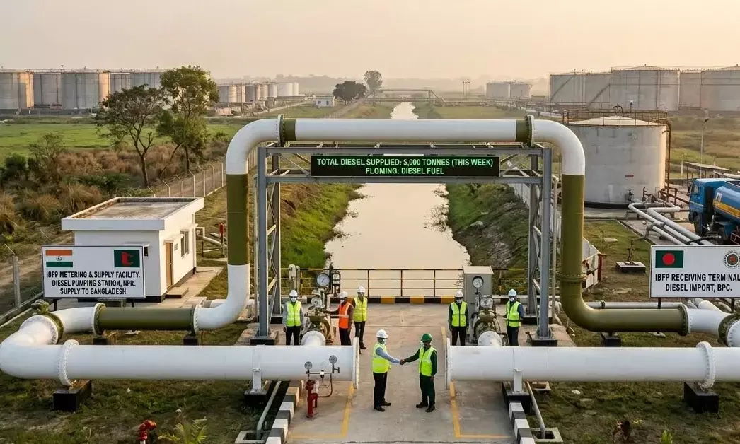 ಪಶ್ಚಿಮ ಏಶ್ಯ ಸಂಘರ್ಷದ ನಡುವೆ ಭಾರತದಿಂದ ಬಾಂಗ್ಲಾಕ್ಕೆ 5 ಸಾವಿರ ಟನ್ ಡೀಸೆಲ್ ಪೂರೈಕೆ