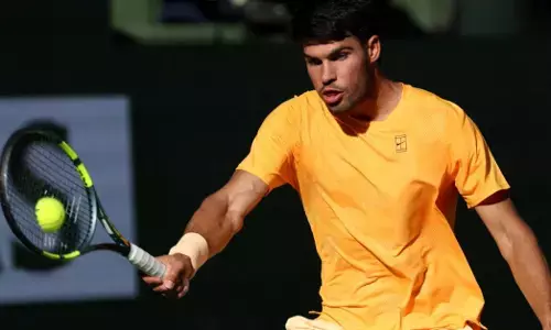 ಇಂಡಿಯನ್‌ ವೇಲ್ಸ್ ಟೂರ್ನಿ | ಕಾಸ್ಪರ್ ರೂಡ್ ವಿರುದ್ಧ ಕಾರ್ಲೊಸ್ ಅಲ್ಕರಾಝ್ ಜಯಭೇರಿ