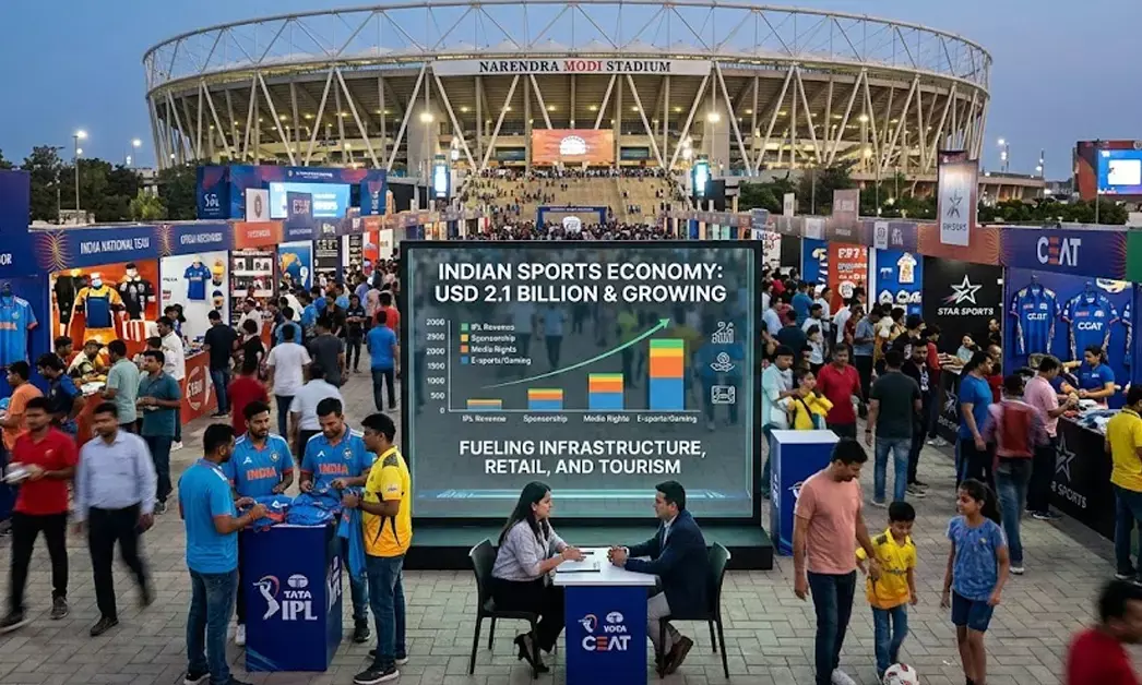 ಎರಡು ಬಿಲಿಯನ್ ಡಾಲರ್ ಗಡಿ ದಾಟಿದ ಭಾರತೀಯ ಕ್ರೀಡಾ ಆರ್ಥಿಕತೆ