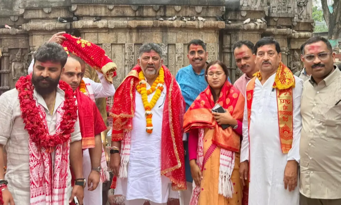 ಅಸ್ಸಾಂನಲ್ಲಿ ಹಿಟ್ಲರ್ ಆಡಳಿತಕ್ಕೆ ಕೊನೆ ಹಾಡಬೇಕು: ಹಿಮಂತ ಬಿಸ್ವ ಶರ್ಮ ವಿರುದ್ಧ ಡಿ.ಕೆ. ಶಿವಕುಮಾರ್ ವಾಗ್ದಾಳಿ