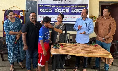 ಅರ್ಹ ಫಲಾನುಭವಿಗಳಿಗೆ ಉಚಿತ ಕನ್ನಡಕ ವಿತರಣೆ