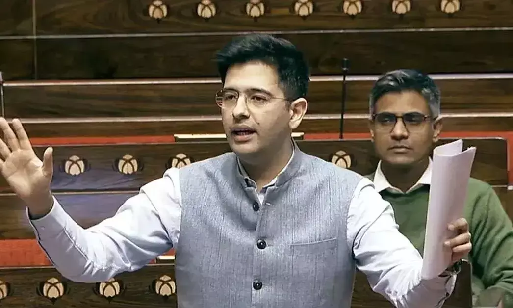 ರಾಜ್ಯಸಭಾ ಉಪನಾಯಕ ಸ್ಥಾನದಿಂದ ವಜಾ; ಎಮೋಜಿಯೊಂದಿಗೆ ವೀಡಿಯೊ ಪೋಸ್ಟ್ ಮಾಡಿದ ರಾಘವ್ ಚಡ್ಡಾ!