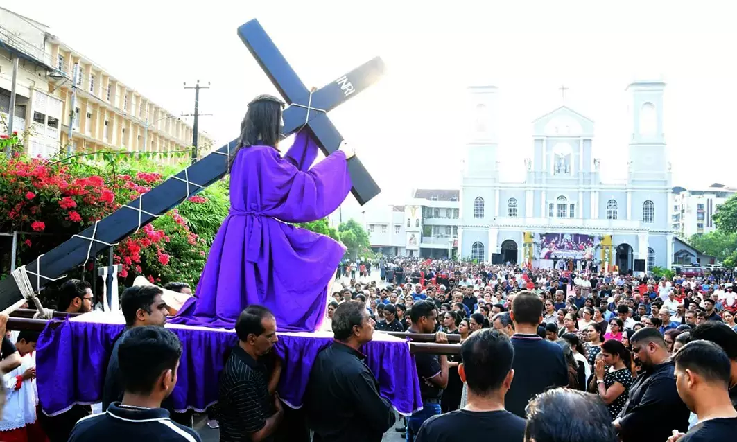 ಮಂಗಳೂರು: ಕ್ರೈಸ್ತರಿಂದ ಗುಡ್ ಫ್ರೈಡೇ ಆಚರಣೆ