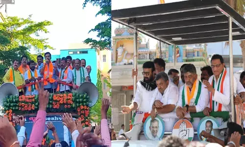 Bagalkote, Davangere South by-election | ಬಹಿರಂಗ ಪ್ರಚಾರಕ್ಕೆ ತೆರೆ; ಮನೆ-ಮನೆ ಪ್ರಚಾರಕ್ಕೆ ಅವಕಾಶ