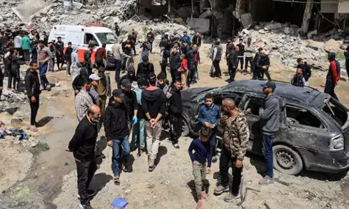 ಗಾಝಾ| ಇಸ್ರೇಲ್ ದಾಳಿಯಲ್ಲಿ ಕನಿಷ್ಠ 10 ಮಂದಿ ಮೃತ್ಯು