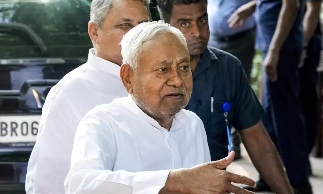 ರಾಜ್ಯಸಭೆಯ ಸದಸ್ಯರಾಗಿ ನಿತೀಶ್ ಕುಮಾರ್ ಪ್ರಮಾಣ