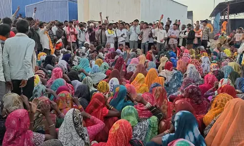 Madhya Pradesh | ನದಿ ಜೋಡಣೆ ಯೋಜನೆ ನಿರ್ವಸಿತರ ಪ್ರತಿಭಟನೆ 8ನೇ ದಿನಕ್ಕೆ