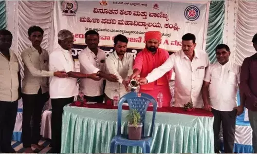 Ballari | ಎನ್ನೆಸ್ಸೆಸ್‌ ಶಿಬಿರದಿಂದ ಶಿಸ್ತು, ನಾಯಕತ್ವ ವಿಕಾಸ: ಜಡೇಶ ತಾತ