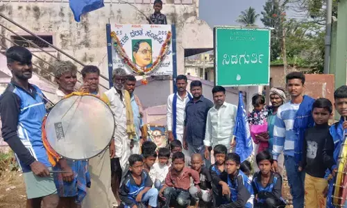 Sandur | ನಿಡುಗುರ್ತಿ ಗ್ರಾಮದಲ್ಲಿ ಅಂಬೇಡ್ಕರ್ ಜಯಂತಿ ಆಚರಣೆ