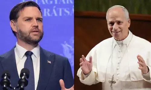 ಅಮೆರಿಕದ ವ್ಯವಹಾರಗಳಿಂದ ದೂರ ಇರಬೇಕು: ಪೋಪ್‍ಗೆ ಅಮೆರಿಕ ಉಪಾಧ್ಯಕ್ಷ ವ್ಯಾನ್ಸ್ ಆಗ್ರಹ