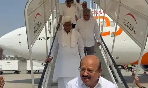 ಅಯೋಧ್ಯೆ ರಾಮಮಂದಿರಕ್ಕೆ ಕರ್ನಾಟಕ ಕಾಂಗ್ರೆಸ್ ಶಾಸಕರ ಭೇಟಿ