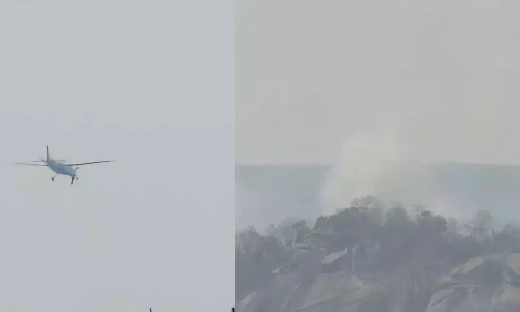 ಚತ್ತೀಸ್‌ಗಢ | ಗುಡ್ಡೆಗಾಡು ಪ್ರದೇಶದಲ್ಲಿ ಖಾಸಗಿ ಜೆಟ್ ಪತನ