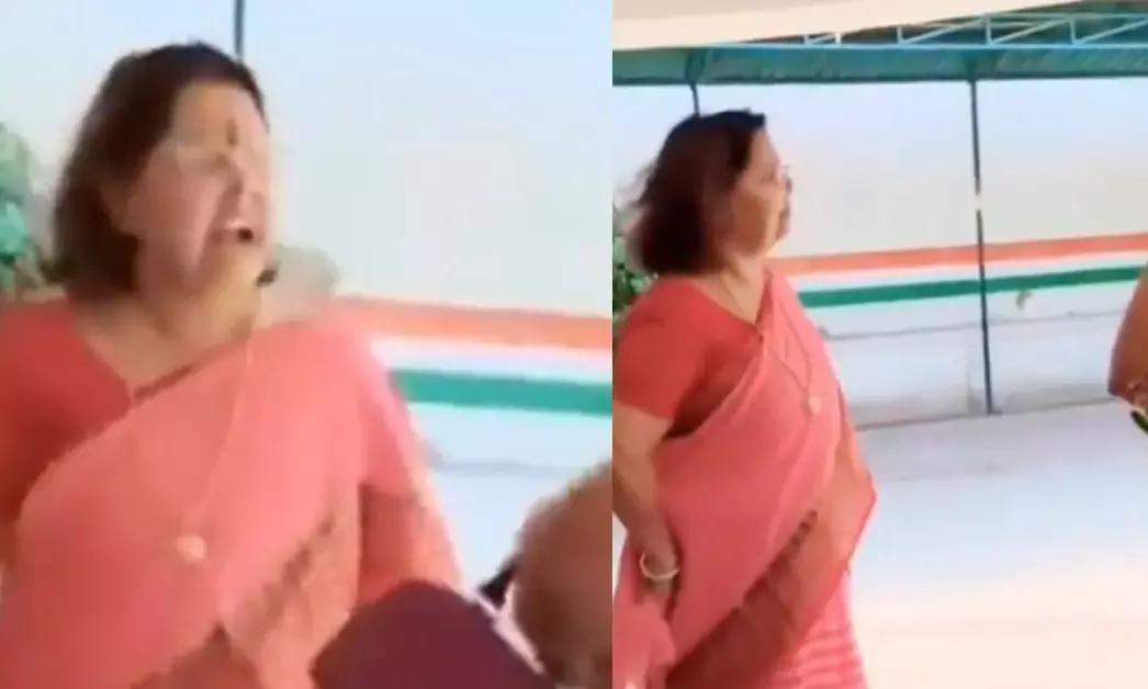 Uttar Pradesh | ನೋಟ್ ಬುಕ್, ಶುಲ್ಕದ ಕುರಿತು ಪೋಷಕರೊಂದಿಗೆ ಶಾಲಾ ಪ್ರಾಂಶುಪಾಲರ ವಾಗ್ವಾದ; ವಿಡಿಯೊ ವೈರಲ್