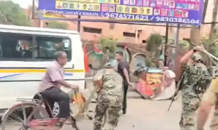 ಪಶ್ಚಿಮ ಬಂಗಾಳದಲ್ಲಿ 2ನೇ ಹಂತದ ಮತದಾನ: ರಾಜ್ಯದ ಹಲವೆಡೆ ಹಿಂಸಾಚಾರ;  18.3% ಆರಂಭಿಕ ಮತದಾನ ದಾಖಲು