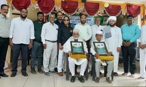 ಉಳ್ಳಾಲ‌ : ಹಳೆಕೋಟೆ ಶಾಲೆಯಲ್ಲಿ ಹಜ್ ಯಾತ್ರಿಕರಿಗೆ ಬೀಳ್ಕೊಡುಗೆ