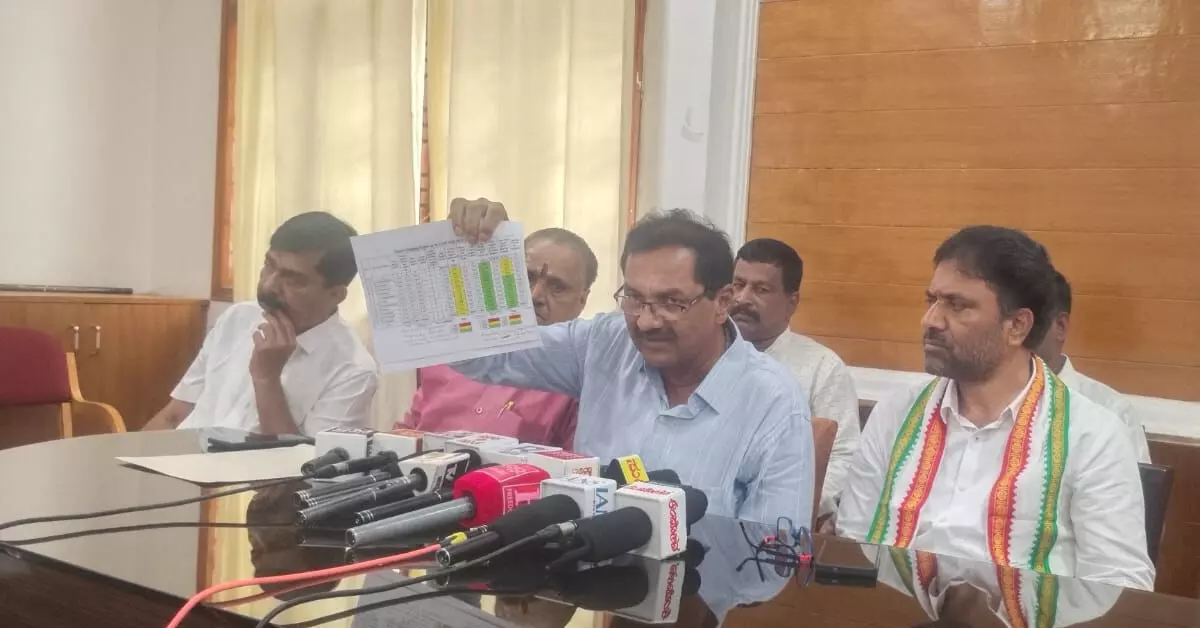 ಎಸ್.ಐ.ಆರ್ ಹೆಸರಿನಲ್ಲಿ ರಾಜ್ಯದಲ್ಲಿ 86 ಲಕ್ಷ ಮತದಾರರನ್ನು ಕೈಬಿಡಲು ಬಿಜೆಪಿ ಹುನ್ನಾರ : ಎಂ.ಲಕ್ಷ್ಮಣ್ ಆರೋಪ ಎಸ್.ಐ.ಆರ್ ಹೆಸರಿನಲ್ಲಿ ರಾಜ್ಯದಲ್ಲಿ 86 ಲಕ್ಷ ಮತದಾರರನ್ನು ಕೈಬಿಡಲು ಬಿಜೆಪಿ ಹುನ್ನಾರ : ಎಂ.ಲಕ್ಷ್ಮಣ್ ಆರೋಪ