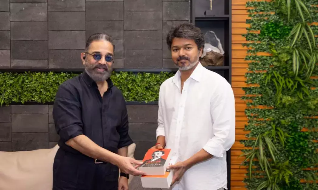 Tamil Nadu | ಮುಖ್ಯಮಂತ್ರಿ ವಿಜಯ್ ರನ್ನು ಭೇಟಿಯಾದ ಕಮಲ್ ಹಾಸನ್: ಆರು ಬೇಡಿಕೆಗಳ ಸಲ್ಲಿಕೆ