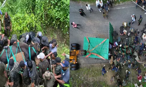 Chikkamagaluru | ಅರಣ್ಯ ಇಲಾಖೆ ಕಾರ್ಯಾಚರಣೆ : ಭಾರಿ ಗಾತ್ರದ ಕಾಡುಕೋಣವನ್ನು ಸೆರೆಹಿಡಿದ ಸಿಬ್ಬಂದಿ