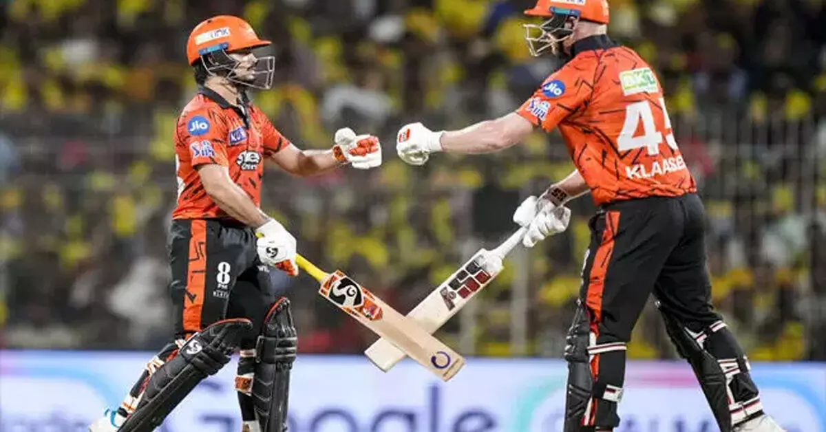 IPL 2026 | CSKಗೆ ಸೋಲು, ಹೈದರಾಬಾದ್ ಪ್ಲೇ-ಆಫ್ ಗೆ ಲಗ್ಗೆ IPL 2026 | CSKಗೆ ಸೋಲು, ಹೈದರಾಬಾದ್ ಪ್ಲೇ-ಆಫ್ ಗೆ ಲಗ್ಗೆ