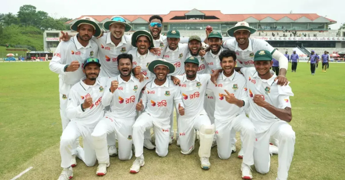 Pakistan ವಿರುದ್ಧ ಟೆಸ್ಟ್ ಸರಣಿ | ಕ್ಲೀನ್ ಸ್ವೀಪ್ ಗೈದು ಇತಿಹಾಸ ನಿರ್ಮಿಸಿದ ಬಾಂಗ್ಲಾದೇಶ Pakistan ವಿರುದ್ಧ ಟೆಸ್ಟ್ ಸರಣಿ | ಕ್ಲೀನ್ ಸ್ವೀಪ್ ಗೈದು ಇತಿಹಾಸ ನಿರ್ಮಿಸಿದ ಬಾಂಗ್ಲಾದೇಶ
