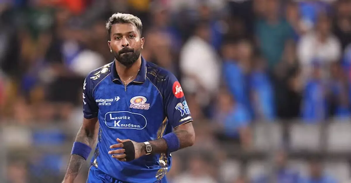 IPL 2026 |ಮುಂಬೈ ಇಂಡಿಯನ್ಸ್ ತಂಡದ ನಾಯಕ ಹಾರ್ದಿಕ್ ಪಾಂಡ್ಯಗೆ ಭಾರೀ ದಂಡ; ಕಾರಣವೇನು? IPL 2026 |ಮುಂಬೈ ಇಂಡಿಯನ್ಸ್ ತಂಡದ ನಾಯಕ ಹಾರ್ದಿಕ್ ಪಾಂಡ್ಯಗೆ ಭಾರೀ ದಂಡ; ಕಾರಣವೇನು?