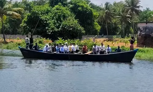 ನಾಗರಮಠ: ಅಕ್ರಮ ಮರಳುಗಾರಿಕೆಯ ಸ್ಥಳ ತನಿಖೆ ನಡೆಸಿದ ಲೋಕಾಯುಕ್ತ ನಿಯೋಜಿತ ಉನ್ನತಮಟ್ಟದ ತಜ್ಞರ ತಂಡ