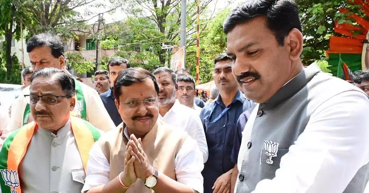 ಕರ್ನಾಟಕದ ಕಾಂಗ್ರೆಸ್ ಸರಕಾರ ಜನರಿಗೆ ವಿಶ್ವಾಸದ್ರೋಹ ಮಾಡಿದೆ: ಬಿಜೆಪಿ ರಾಷ್ಟ್ರೀಯ ಅಧ್ಯಕ್ಷ ನಿತಿನ್ ನಬೀನ್ ಕರ್ನಾಟಕದ ಕಾಂಗ್ರೆಸ್ ಸರಕಾರ ಜನರಿಗೆ ವಿಶ್ವಾಸದ್ರೋಹ ಮಾಡಿದೆ: ಬಿಜೆಪಿ ರಾಷ್ಟ್ರೀಯ ಅಧ್ಯಕ್ಷ ನಿತಿನ್ ನಬೀನ್