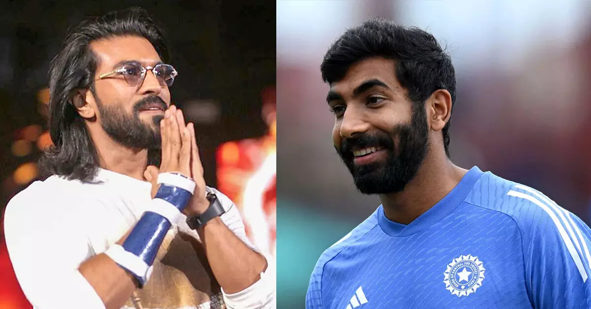 ಬುಮ್ರಾರನ್ನು ಫುಟ್ಬಾಲ್ ಆಟಗಾರನೆಂದು ಕರೆದ ಮೇಲೆ ‘ಜೆನ್ಯೂನ್ ಹ್ಯೂಮನ್ ಎರರ್’ ಎಂದು ಕ್ಷಮೆಯಾಚಿಸಿದ ರಾಮ್ ಚರಣ್ ಬುಮ್ರಾರನ್ನು ಫುಟ್ಬಾಲ್ ಆಟಗಾರನೆಂದು ಕರೆದ ಮೇಲೆ ‘ಜೆನ್ಯೂನ್ ಹ್ಯೂಮನ್ ಎರರ್’ ಎಂದು ಕ್ಷಮೆಯಾಚಿಸಿದ ರಾಮ್ ಚರಣ್