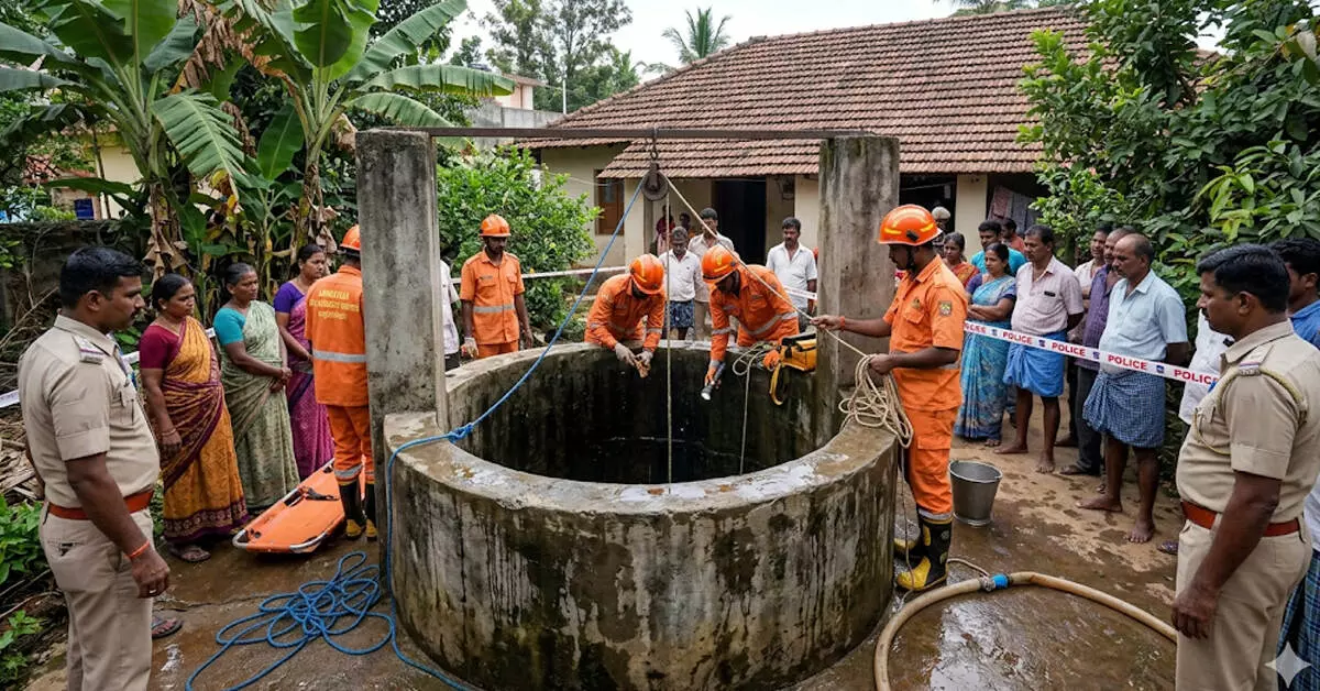 Chikkamagaluru | ಬಾವಿ ಸ್ವಚ್ಛಗೊಳಿಸುತ್ತಿದ್ದ ವೇಳೆ ಉಸಿರುಗಟ್ಟಿ ವ್ಯಕ್ತಿ ಮೃತ್ಯು Chikkamagaluru | ಬಾವಿ ಸ್ವಚ್ಛಗೊಳಿಸುತ್ತಿದ್ದ ವೇಳೆ ಉಸಿರುಗಟ್ಟಿ ವ್ಯಕ್ತಿ ಮೃತ್ಯು