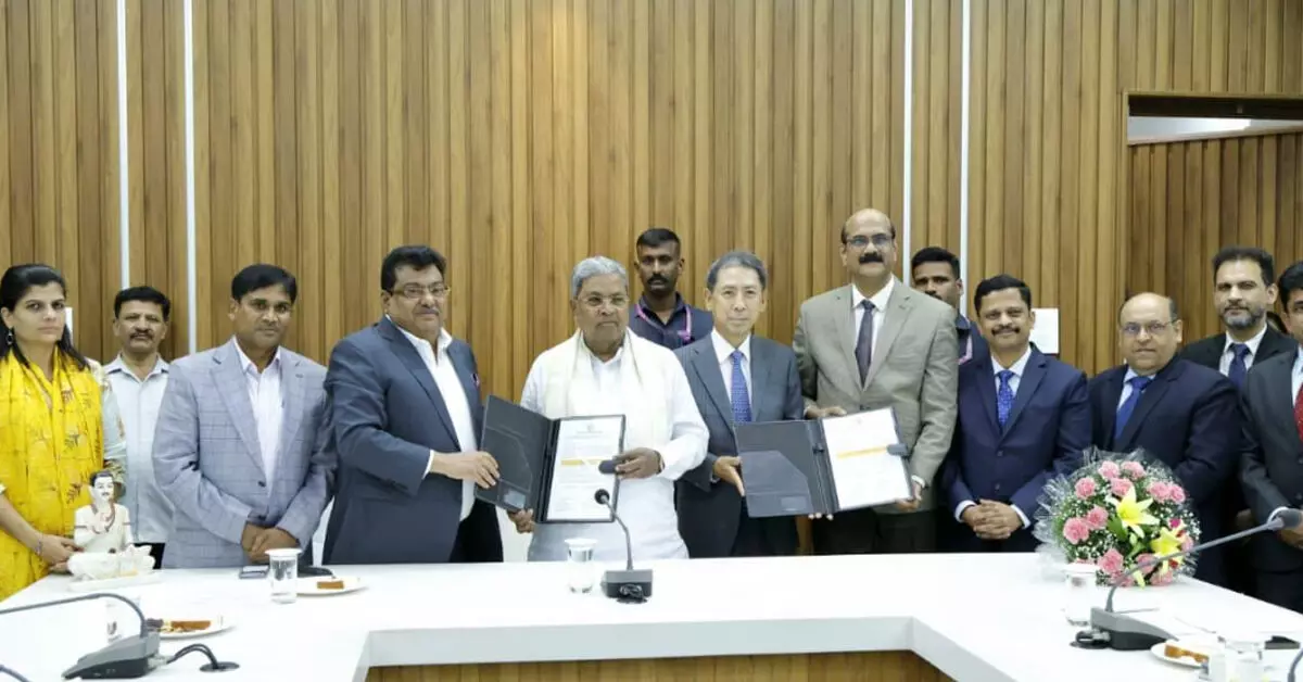 ಕ್ವಿನ್ ಸಿಟಿಯಲ್ಲಿ ಟೊಯೋಟಾ ಬಿಝ್ಇಂಟೆಲ್ ಹಬ್; 1,200 ಕೋಟಿ ರೂ. ಹೂಡಿಕೆಗೆ ಒಡಂಬಡಿಕೆ ಕ್ವಿನ್ ಸಿಟಿಯಲ್ಲಿ ಟೊಯೋಟಾ ಬಿಝ್ಇಂಟೆಲ್ ಹಬ್; 1,200 ಕೋಟಿ ರೂ. ಹೂಡಿಕೆಗೆ ಒಡಂಬಡಿಕೆ
