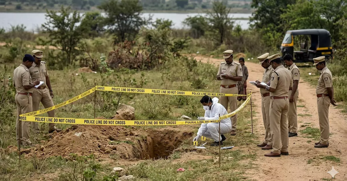 Bengaluru | ಹಣಕಾಸಿನ ವಿಚಾರಕ್ಕೆ ಆಟೋ ಚಾಲಕನ ಕೊಲೆ; ಹತ್ಯೆಗೈದು ನಿರ್ಜನ ಪ್ರದೇಶದಲ್ಲಿ ಹೂತುಹಾಕಿದ ಸ್ನೇಹಿತರು! Bengaluru | ಹಣಕಾಸಿನ ವಿಚಾರಕ್ಕೆ ಆಟೋ ಚಾಲಕನ ಕೊಲೆ; ಹತ್ಯೆಗೈದು ನಿರ್ಜನ ಪ್ರದೇಶದಲ್ಲಿ ಹೂತುಹಾಕಿದ ಸ್ನೇಹಿತರು!