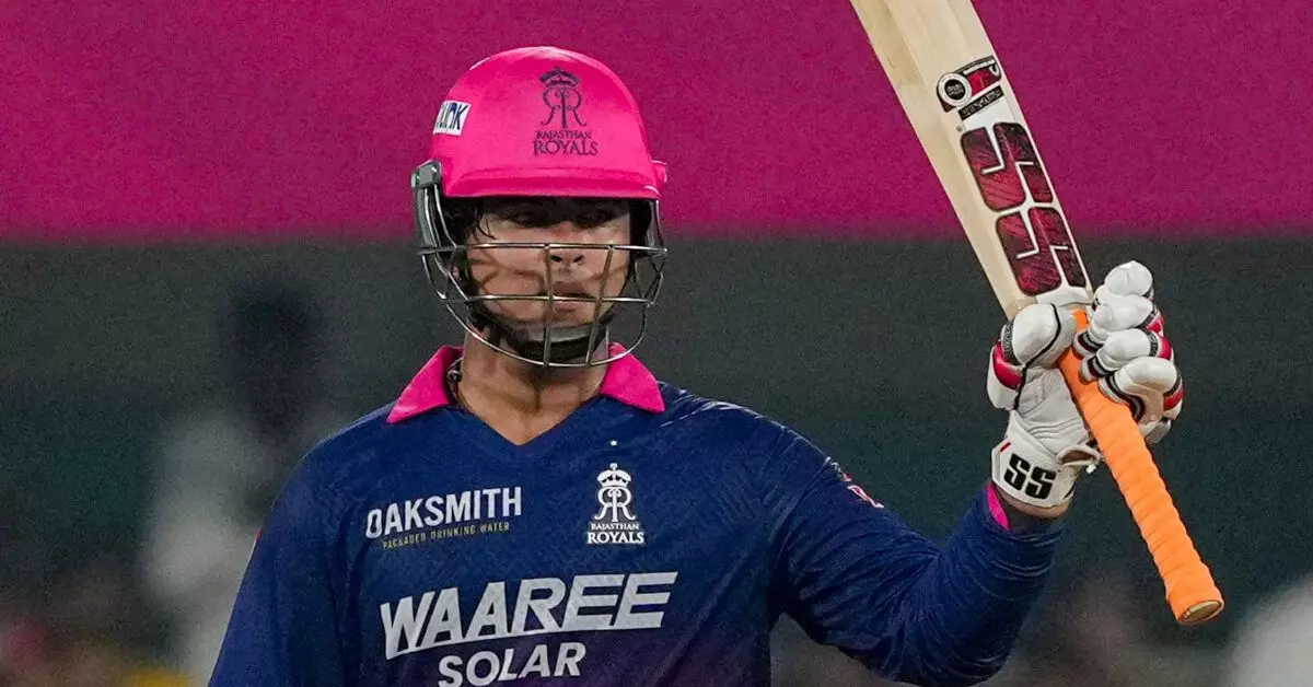 IPL 2026 | ವೇಗದ ಐಪಿಎಲ್ ಶತಕದಿಂದ ವಂಚಿತರಾದ ಸೂರ್ಯವಂಶಿ IPL 2026 | ವೇಗದ ಐಪಿಎಲ್ ಶತಕದಿಂದ ವಂಚಿತರಾದ ಸೂರ್ಯವಂಶಿ