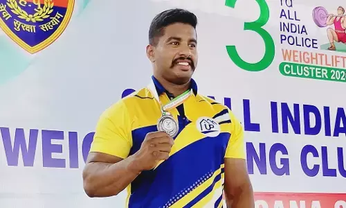 ಆಲ್ ಇಂಡಿಯಾ ಪೊಲೀಸ್ ಗೇಮ್ಸ್ ವೇಟ್‌ಲಿಫ್ಟಿಂಗ್: ಫಾಝಿಲ್ ರೆಹಮಾನ್‌ಗೆ ಬೆಳ್ಳಿ ಪದಕ