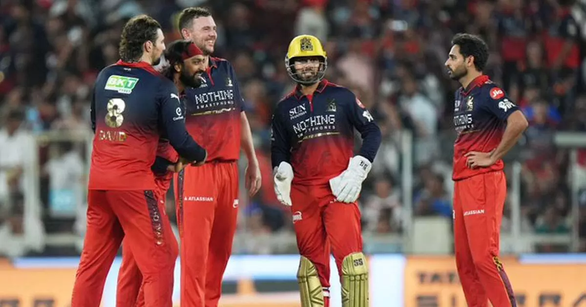 IPL 2026 ಫೈನಲ್ | ವಾಷಿಂಗ್ಟನ್ ಸುಂದರ್ ಅರ್ಧಶತಕ; RCBಗೆ 156 ರನ್ ಗಳ ಗುರಿ ನೀಡಿದ GT IPL 2026 ಫೈನಲ್ | ವಾಷಿಂಗ್ಟನ್ ಸುಂದರ್ ಅರ್ಧಶತಕ; RCBಗೆ 156 ರನ್ ಗಳ ಗುರಿ ನೀಡಿದ GT
