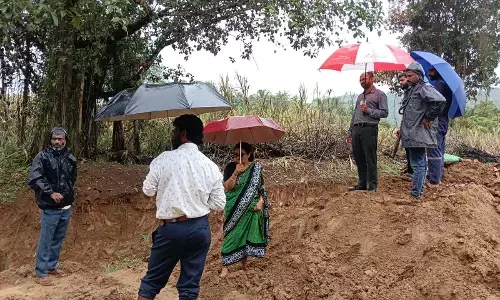 ಕಂದಾವರ ನಡಿಕಲ, ಬೈಲುಪೇಟೆಯಲ್ಲಿ ಅವೈಜ್ಞಾಜಿಕ ಕಾಮಗಾರಿ: ಆರೋಪ