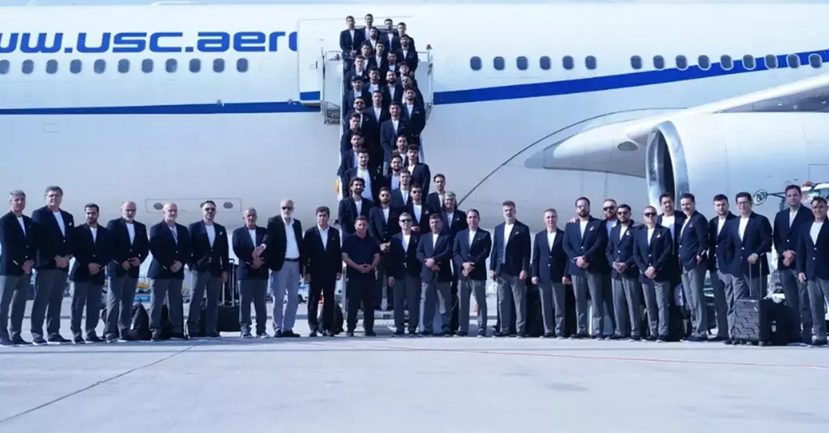 FIFA World Cup : ಮೆಕ್ಸಿಕೊಗೆ ಆಗಮಿಸಿದ ಇರಾನ್ ಫುಟ್ಬಾಲ್ ತಂಡ FIFA World Cup : ಮೆಕ್ಸಿಕೊಗೆ ಆಗಮಿಸಿದ ಇರಾನ್ ಫುಟ್ಬಾಲ್ ತಂಡ