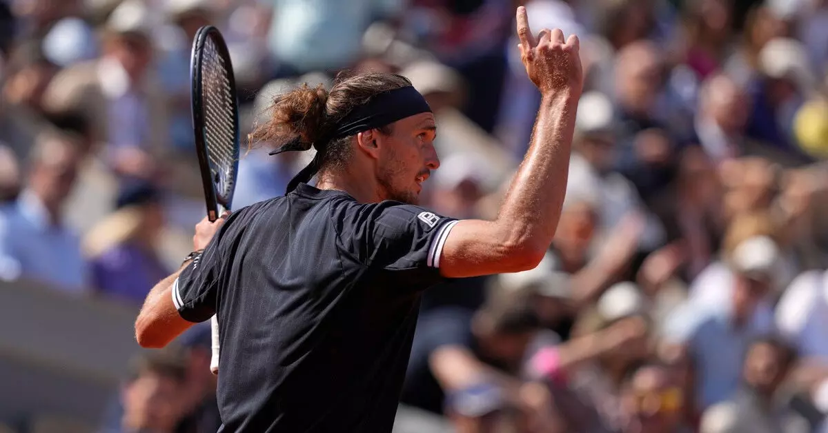 French Open | ಪುರುಷರ ಸಿಂಗಲ್ಸ್ ನಲ್ಲಿ ಜರ್ಮನಿಯ ಅಲೆಕ್ಸಾಂಡರ್ ಝ್ವೆರೆವ್ ಚಾಂಪಿಯನ್ French Open | ಪುರುಷರ ಸಿಂಗಲ್ಸ್ ನಲ್ಲಿ ಜರ್ಮನಿಯ ಅಲೆಕ್ಸಾಂಡರ್ ಝ್ವೆರೆವ್ ಚಾಂಪಿಯನ್