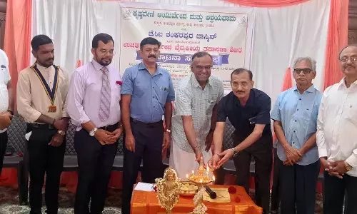 ಕಾಯಿಲೆಗಳ ಪತ್ತೆಗೆ ಆರೋಗ್ಯ ತಪಾಸಣಾ ಶಿಬಿರ ಸಹಕಾರಿ: ಡಾ.ಪ್ರಕಾಶ್ ಭಟ್