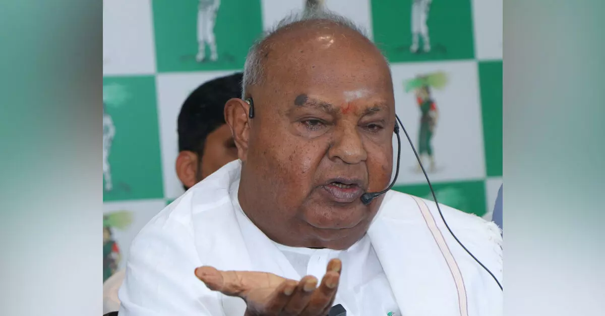 ರಾಜ್ಯಸಭೆ ಸ್ಥಾನದ ಬಗ್ಗೆ ನನಗೆ ವ್ಯಾಮೋಹವಿಲ್ಲ, ಅದರ ಬಗ್ಗೆ ನಾನು ಬೇಡಿಕೆ ಇಟ್ಟಿರಲಿಲ್ಲ: ಎಚ್.ಡಿ.ದೇವೇಗೌಡ ರಾಜ್ಯಸಭೆ ಸ್ಥಾನದ ಬಗ್ಗೆ ನನಗೆ ವ್ಯಾಮೋಹವಿಲ್ಲ, ಅದರ ಬಗ್ಗೆ ನಾನು ಬೇಡಿಕೆ ಇಟ್ಟಿರಲಿಲ್ಲ: ಎಚ್.ಡಿ.ದೇವೇಗೌಡ