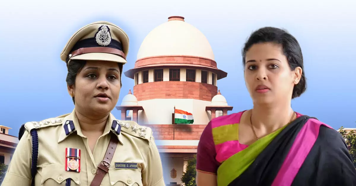 ರೋಹಿಣಿ ಸಿಂಧೂರಿ–ರೂಪಾ ಮೌದ್ಗಿಲ್ ಮಾನನಷ್ಟ ಪ್ರಕರಣದ ವಿಚಾರಣೆಗೆ ಮಧ್ಯಂತರ ತಡೆ ರೋಹಿಣಿ ಸಿಂಧೂರಿ–ರೂಪಾ ಮೌದ್ಗಿಲ್ ಮಾನನಷ್ಟ ಪ್ರಕರಣದ ವಿಚಾರಣೆಗೆ ಮಧ್ಯಂತರ ತಡೆ