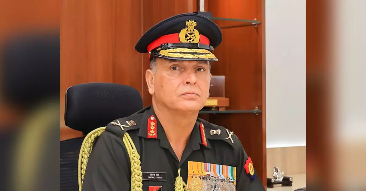 ನೂತನ ಸೇನಾ ಮುಖ್ಯಸ್ಥರಾಗಿ ಲೆಫ್ಟಿನೆಂಟ್ ಜನರಲ್ ಧೀರಜ್ ಸೇಠ್; ಜು.1ರಿಂದ ಅಧಿಕಾರ ಸ್ವೀಕಾರ ನೂತನ ಸೇನಾ ಮುಖ್ಯಸ್ಥರಾಗಿ ಲೆಫ್ಟಿನೆಂಟ್ ಜನರಲ್ ಧೀರಜ್ ಸೇಠ್; ಜು.1ರಿಂದ ಅಧಿಕಾರ ಸ್ವೀಕಾರ