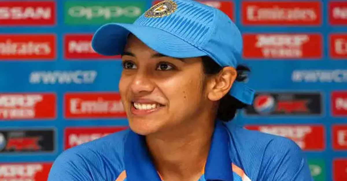 ಟೈಮ್ ನಿಯತಕಾಲಿಕದ ಅತ್ಯಂತ ಪ್ರಭಾವಿ ಕ್ರೀಡಾಪಟುಗಳ ಪಟ್ಟಿಯಲ್ಲಿ ಸ್ಥಾನ ಪಡೆದ ಸ್ಮೃತಿ ಮಂಧಾನ ಟೈಮ್ ನಿಯತಕಾಲಿಕದ ಅತ್ಯಂತ ಪ್ರಭಾವಿ ಕ್ರೀಡಾಪಟುಗಳ ಪಟ್ಟಿಯಲ್ಲಿ ಸ್ಥಾನ ಪಡೆದ ಸ್ಮೃತಿ ಮಂಧಾನ